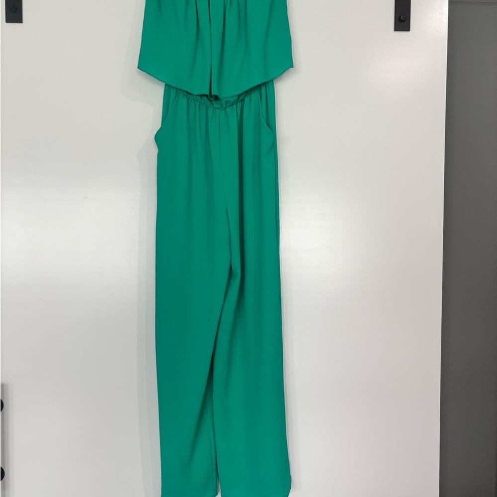 Elegant Green Jumpsuit